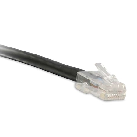 Enet Cat5E Black 2 Foot Non-Booted (No Boot) (Utp) High-Quality